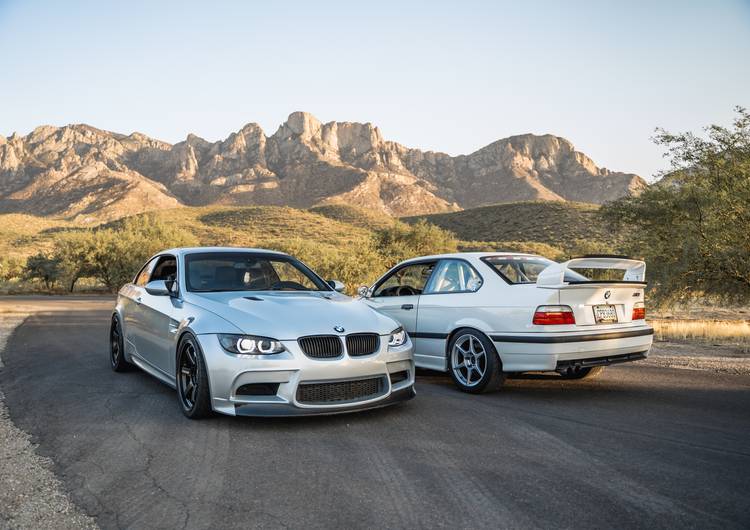 BMW E92 M3 & BMW E36 M3 LTW preview