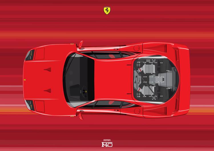 Ferrari F40 preview