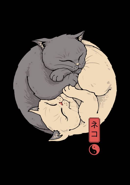 Yin Yang cats preview
