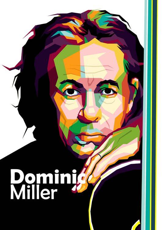 Legend musician Dominic Miller in paintings preview