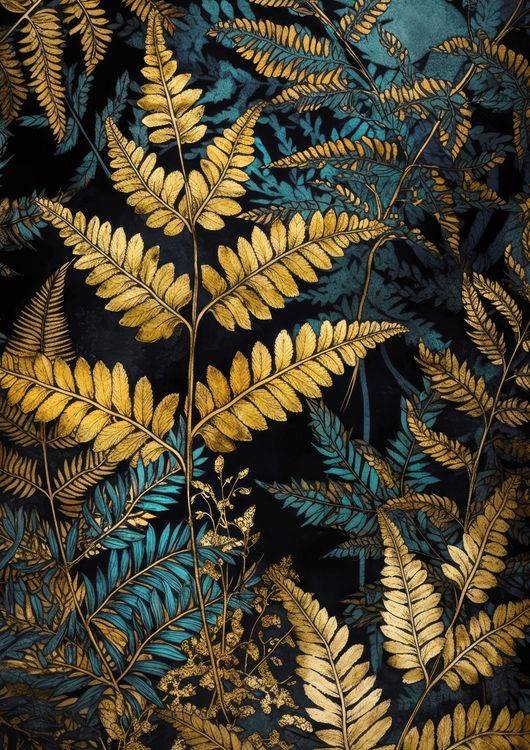 Golden fern nature 2 #ferns preview