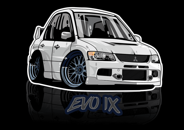 mitsubishi EVO IX preview