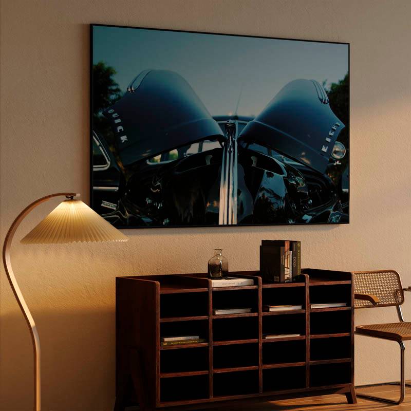 Black Buick Eight Canvas Print preview