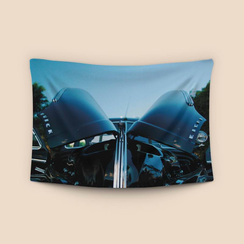 Black Buick Eight Canvas Print preview
