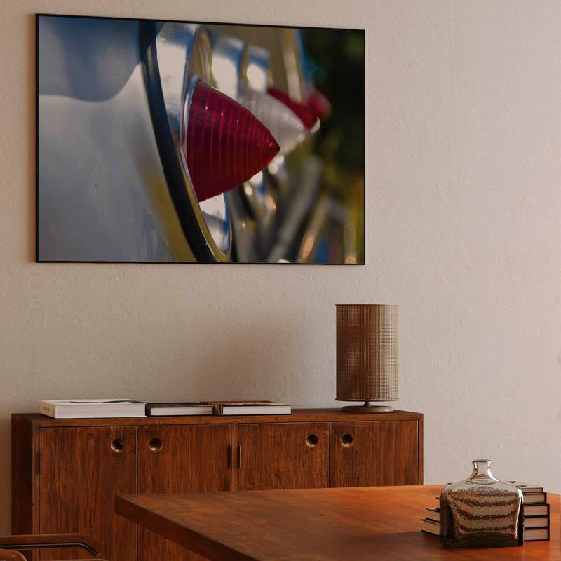 Chevrolet Impala rear lights Canvas print preview