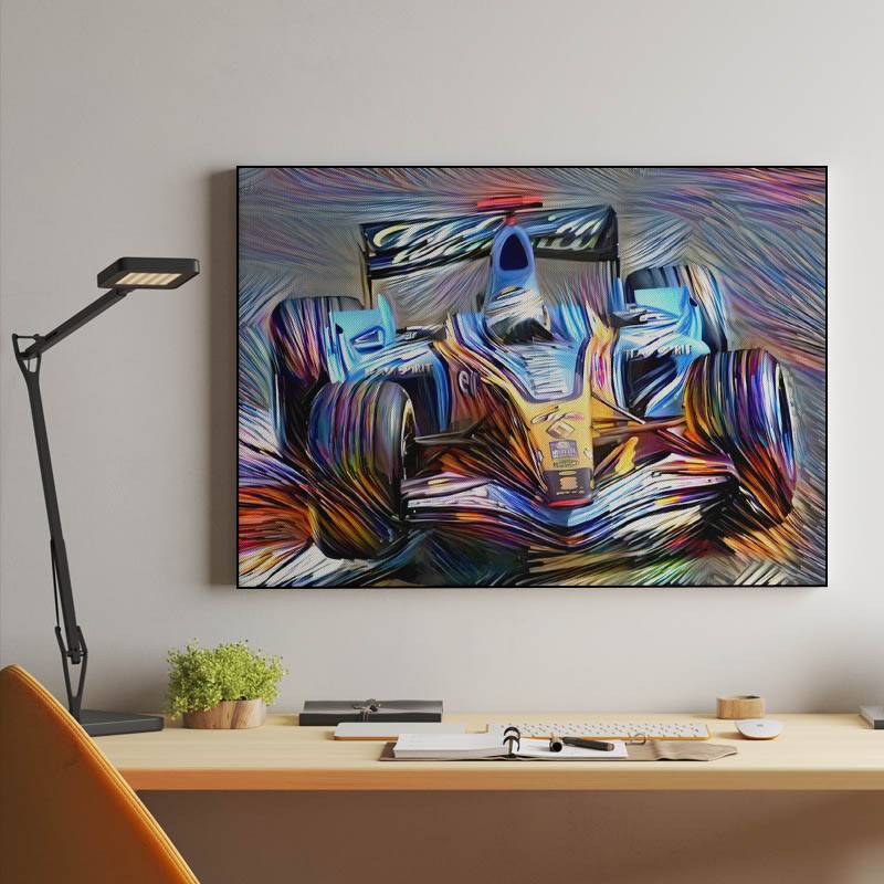 Digital Art Formula 1 Renault Fernando Alonso preview