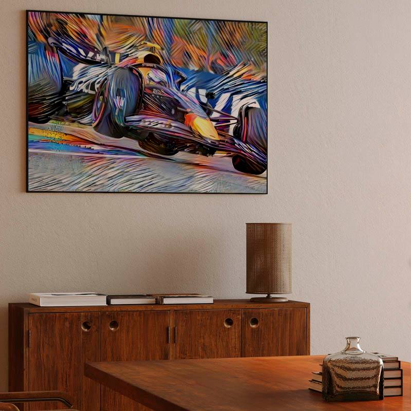 Digital Art Formula 1 Red Bull Honda Sergio Checo Perez preview