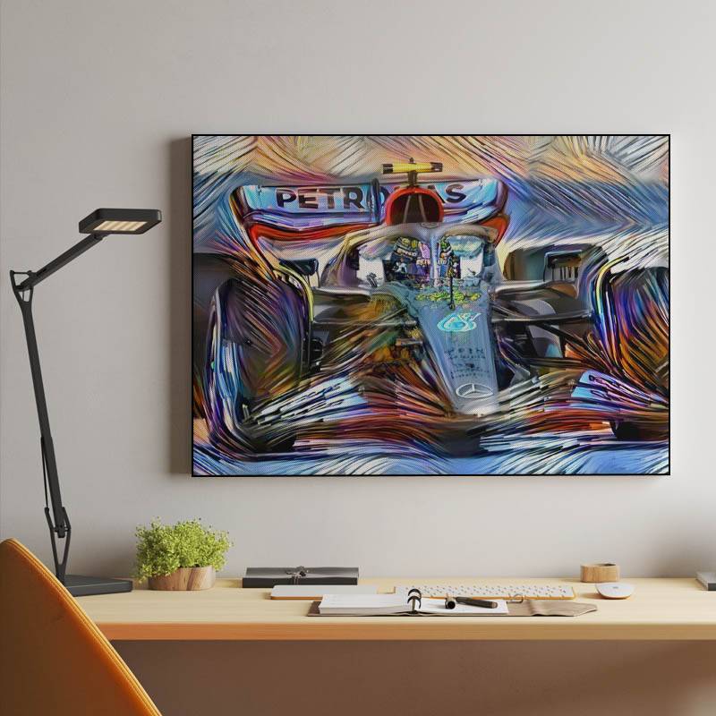 Digital Art Formula 1 Mercedes Benz Lewis Hamilton preview