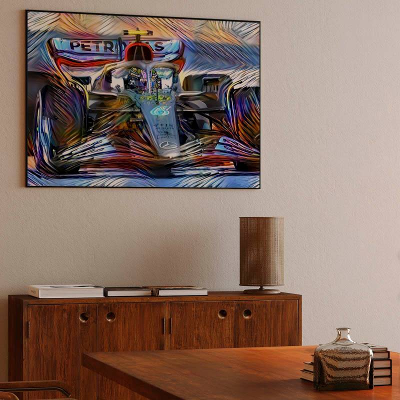 Digital Art Formula 1 Mercedes Benz Lewis Hamilton preview