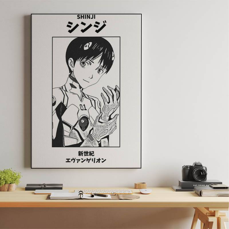 Shinji Black and White preview