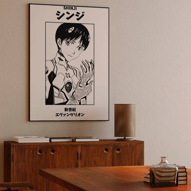 Shinji Black and White preview