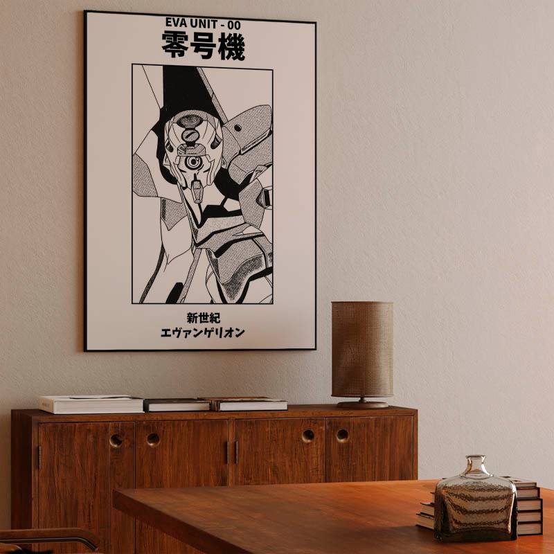 Eva Unit 00 Black and White preview