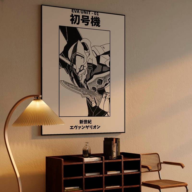 Eva Unit 01 Black and White preview