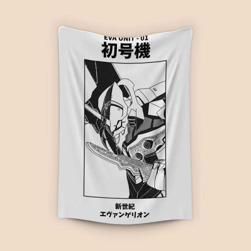 Eva Unit 01 Black and White preview