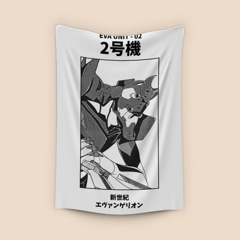 Eva Unit 02 Black and White preview