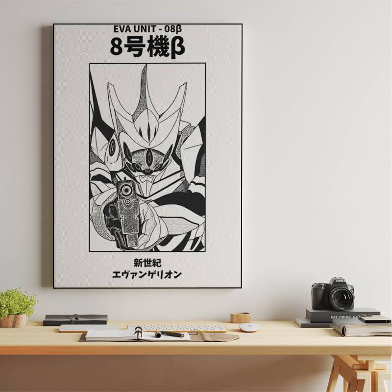 Eva Unit 08 Black and White preview