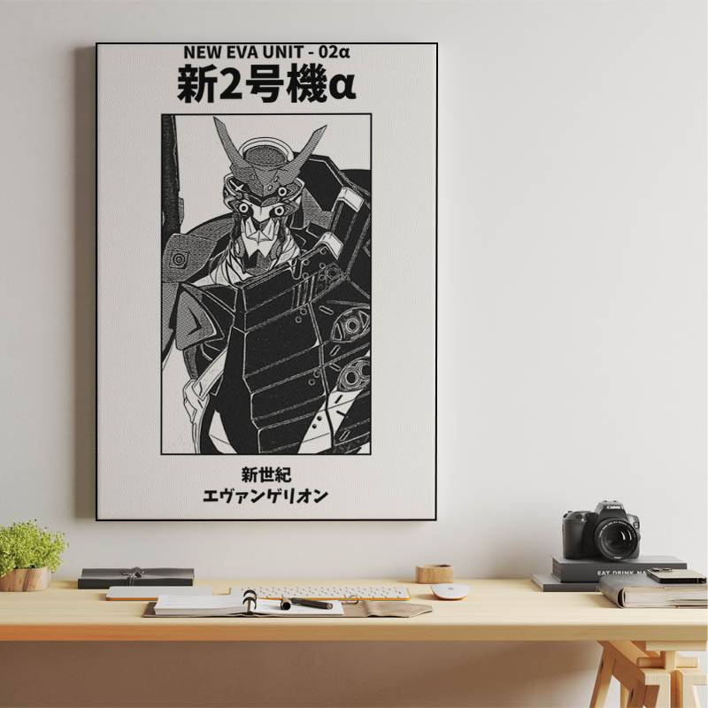 New Eva Unit 02 Black and White preview