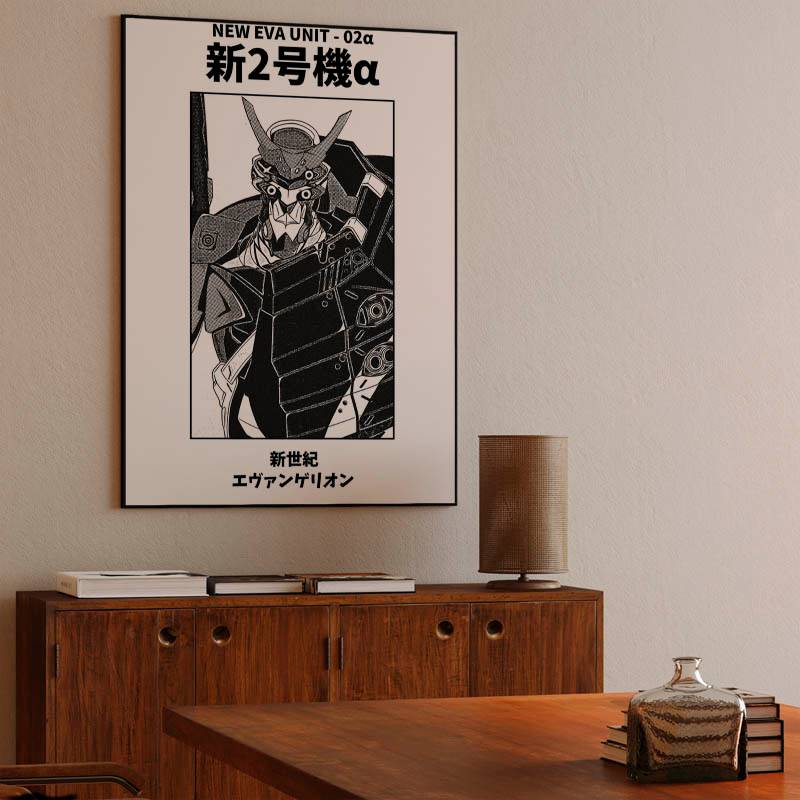 New Eva Unit 02 Black and White preview