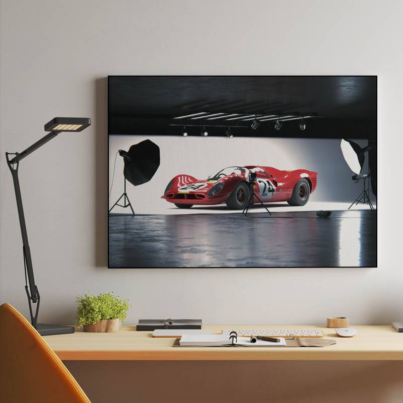 Ferrari 330p4 - Le Mans 1967 preview