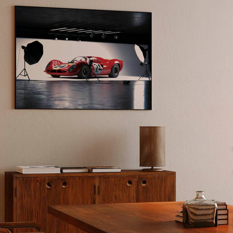 Ferrari 330p4 - Le Mans 1967 preview