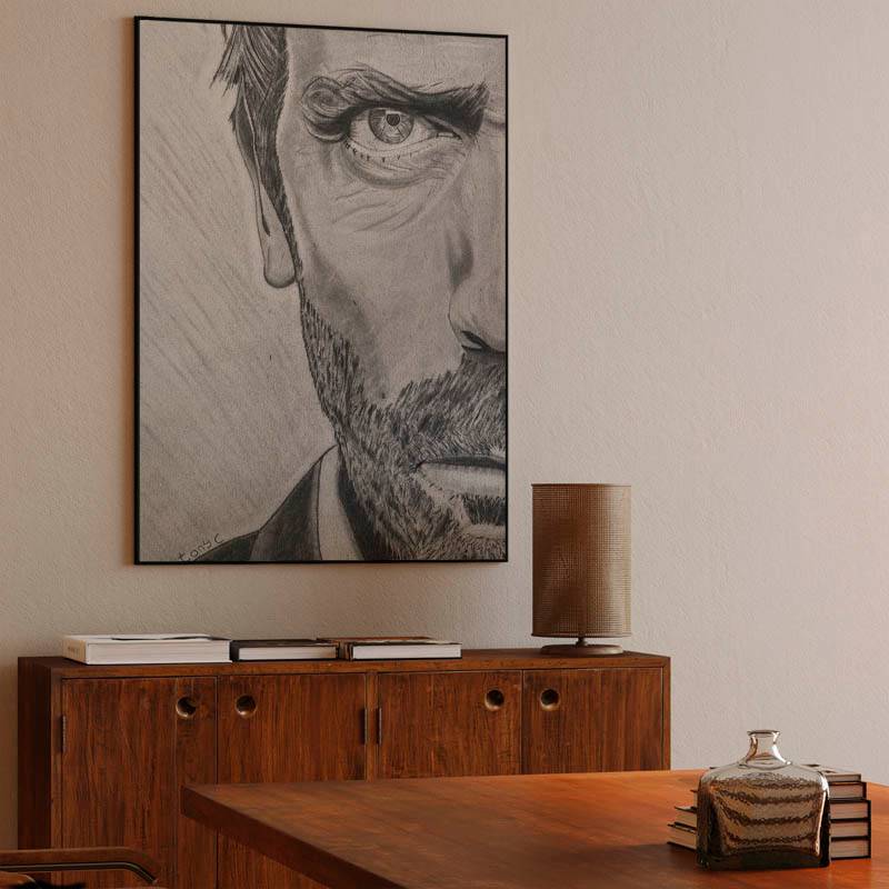 Dr. House portrait preview