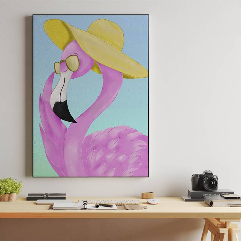 Summer flamingo preview