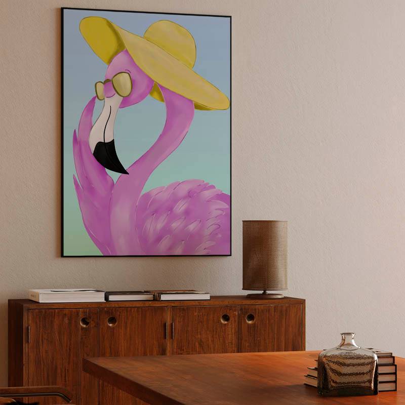 Summer flamingo preview