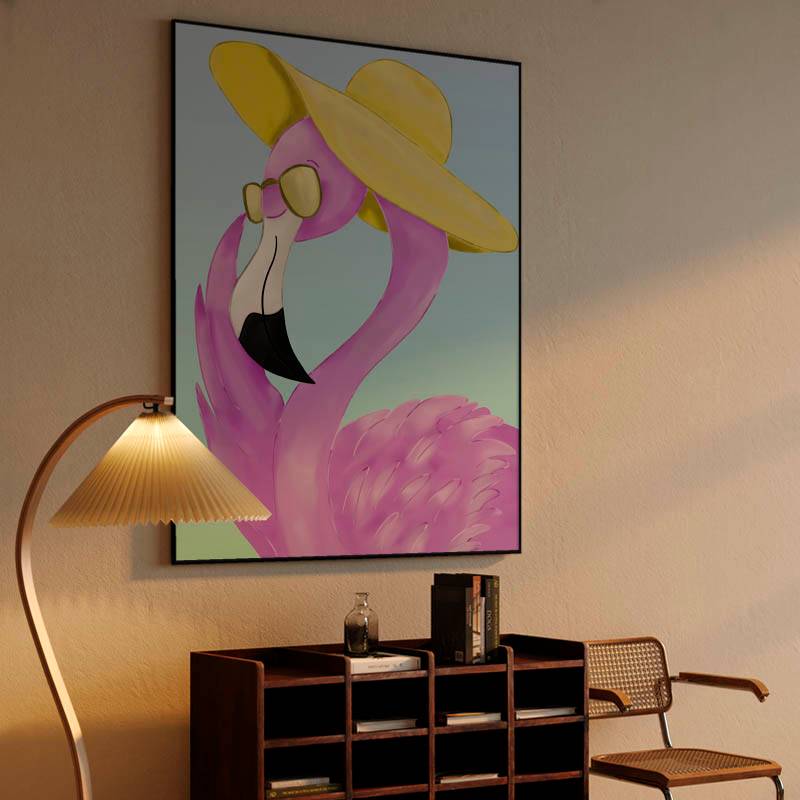 Summer flamingo preview