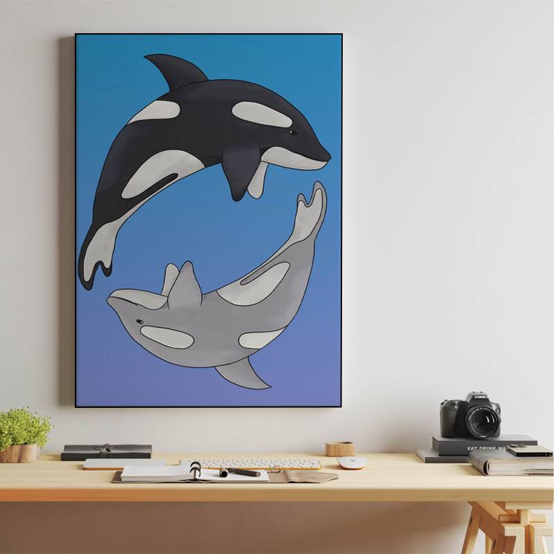 Orcas - yin yang preview