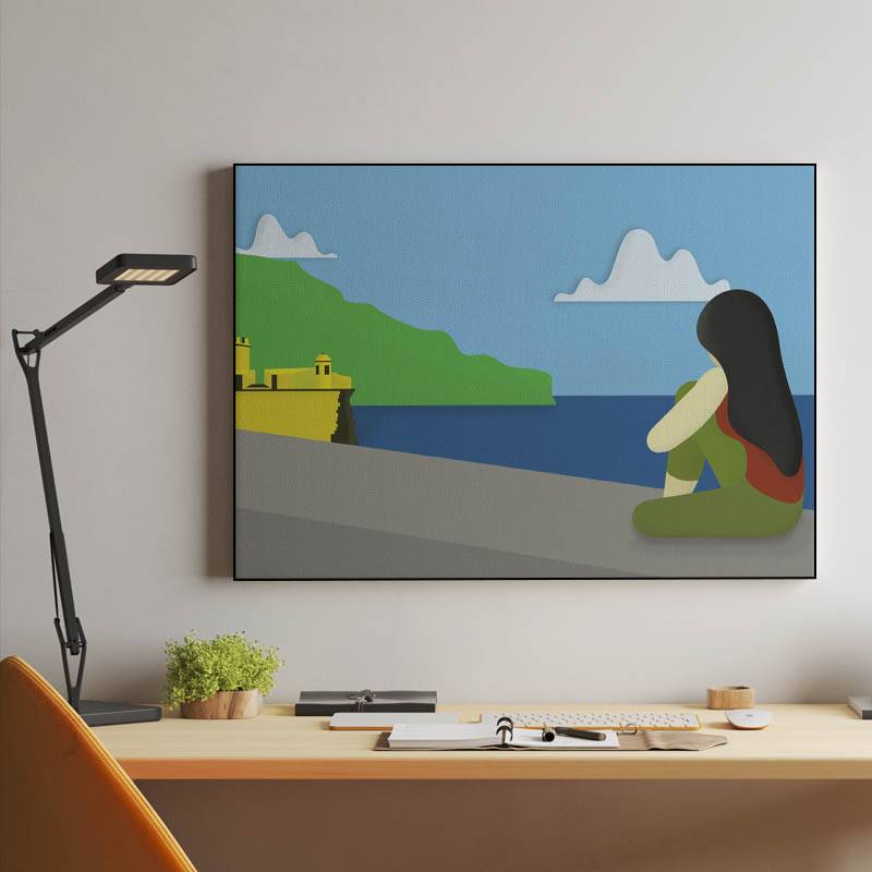 Girl and Sea preview