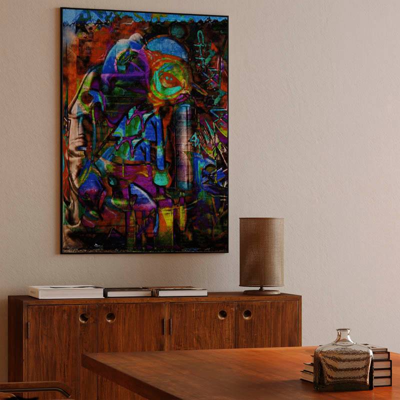 Graffiti wall preview