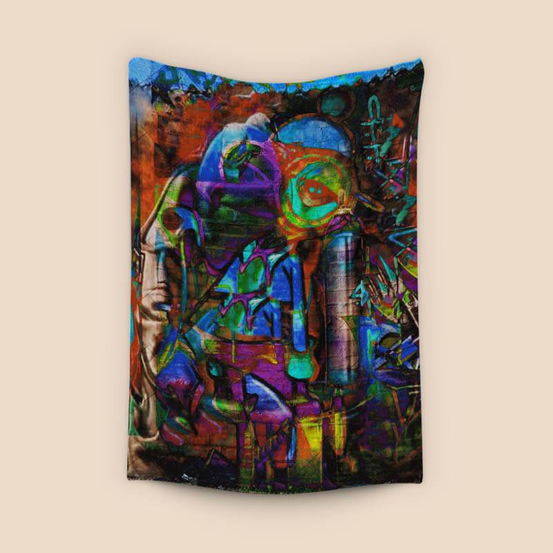 Graffiti wall preview