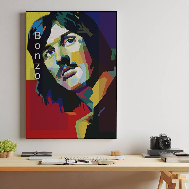 John Bonham "Bonzo" Pop Art WPAP preview