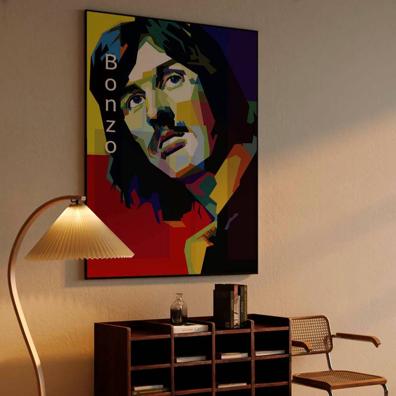 John Bonham "Bonzo" Pop Art WPAP preview