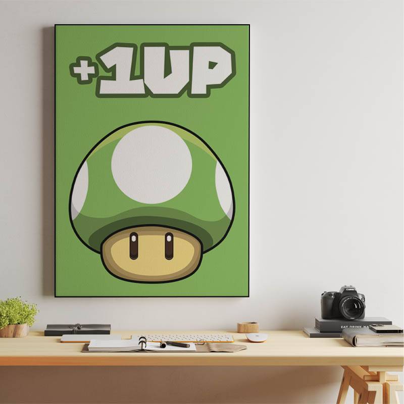 '+1UP Mario mushroom preview
