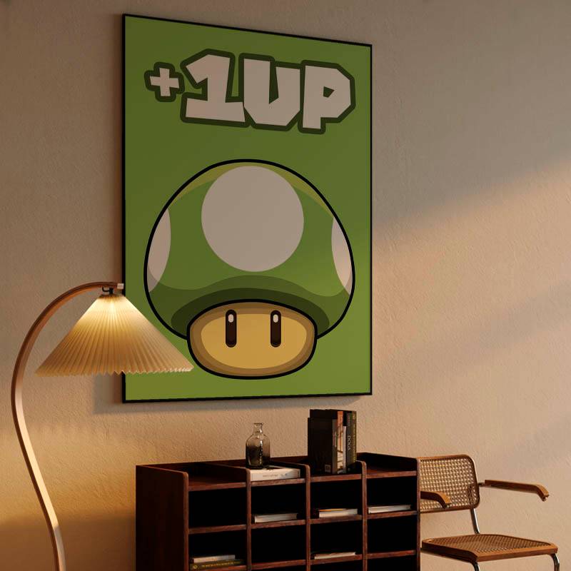 '+1UP Mario mushroom preview