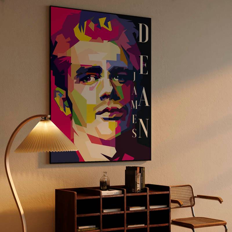 James Dean Hollywood Actor Pop Art WPAP preview