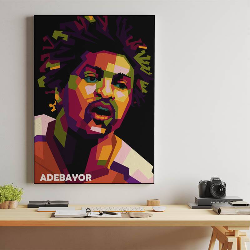 Emmanuel Adebayor in wpap pop art preview