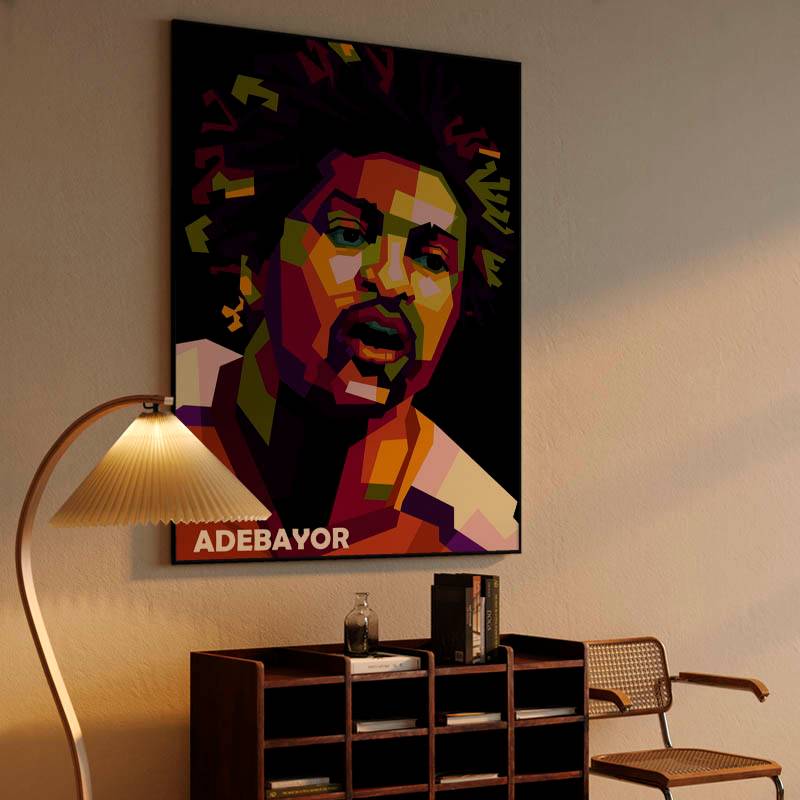 Emmanuel Adebayor in wpap pop art preview