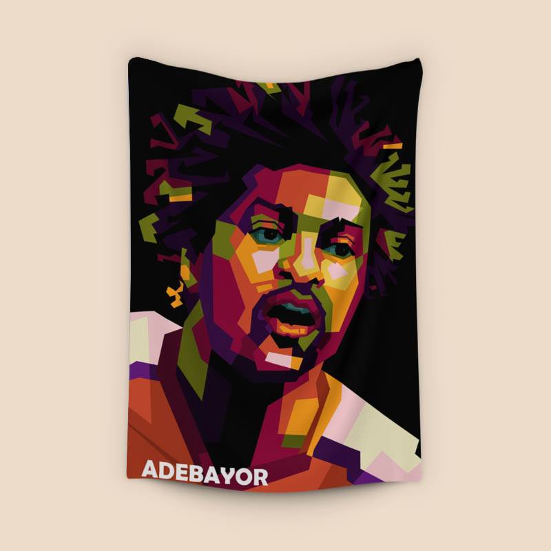 Emmanuel Adebayor in wpap pop art preview