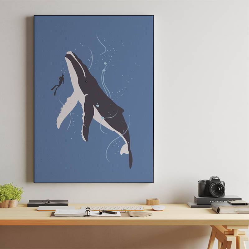 Humpback Whale and Human preview