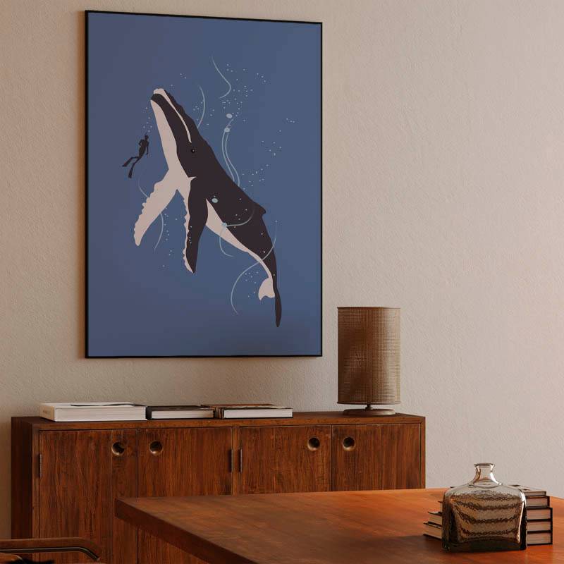 Humpback Whale and Human preview