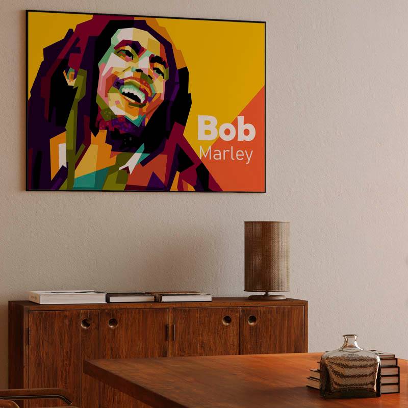 Icon Music reagge in wpap pop art preview