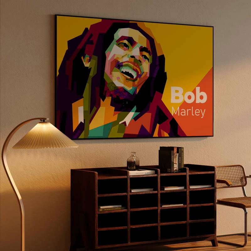 Icon Music reagge in wpap pop art preview