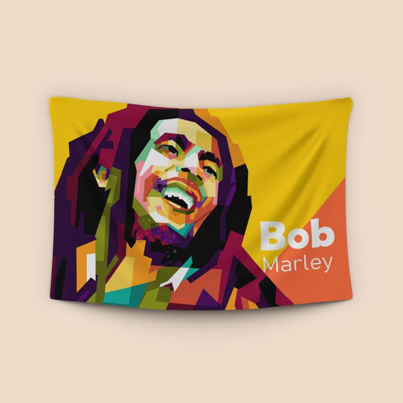 Icon Music reagge in wpap pop art preview