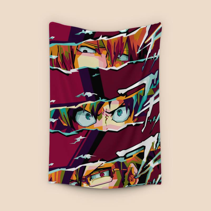 Anime Boku No Hero in wpap pop art preview