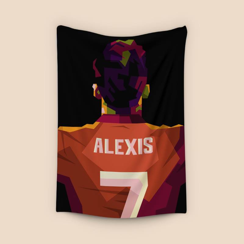Alexis sanchez in Wpap art preview