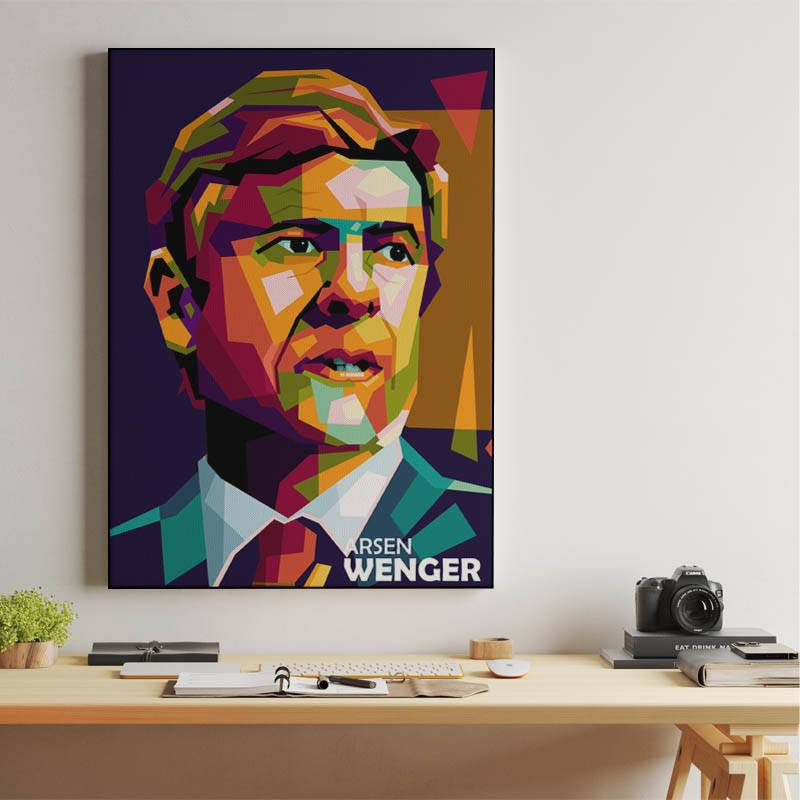 Arsen Wenger in wpap pop art preview