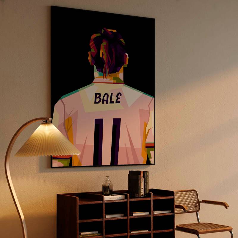 Gareth Bale in trend pop art preview