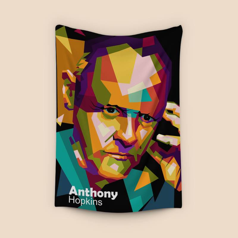 Anthony Hopkins in wpap pop art preview